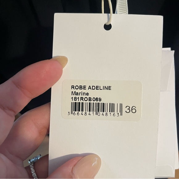 Sezane Navy Mini Dress - Picture 7 of 11